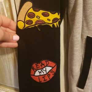 Button Down Jacket w/Cute Patches